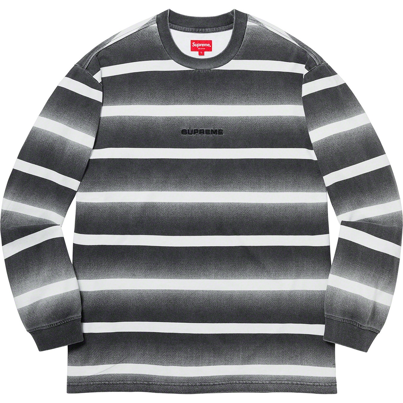 Fade Stripe L/S Top view 5